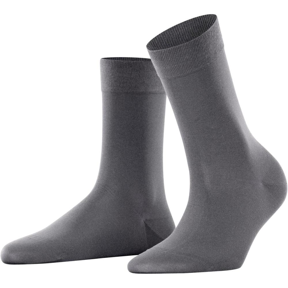 imageFALKE Womens Cosy Wool Socks Soft Warming Merino Cashmere 1 PairGrey Platinum 3903