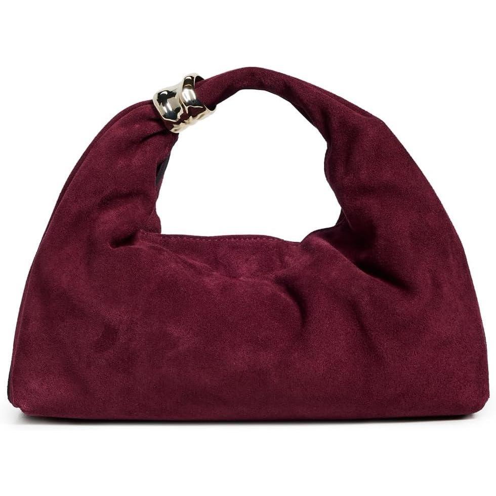 imageMadewell Womens Suede Hand Held Ring PouchCabernet