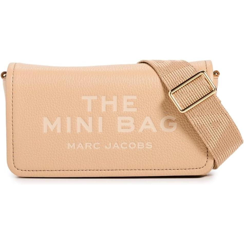 imageMarc Jacobs Womens The Leather Mini BagCamel
