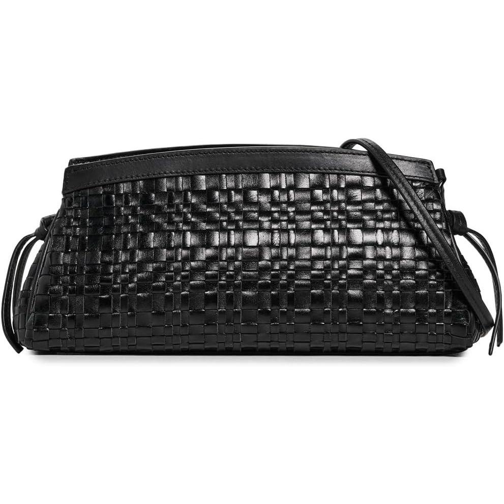 imageSTAUD Womens Maude Convertible ClutchBlack Woven