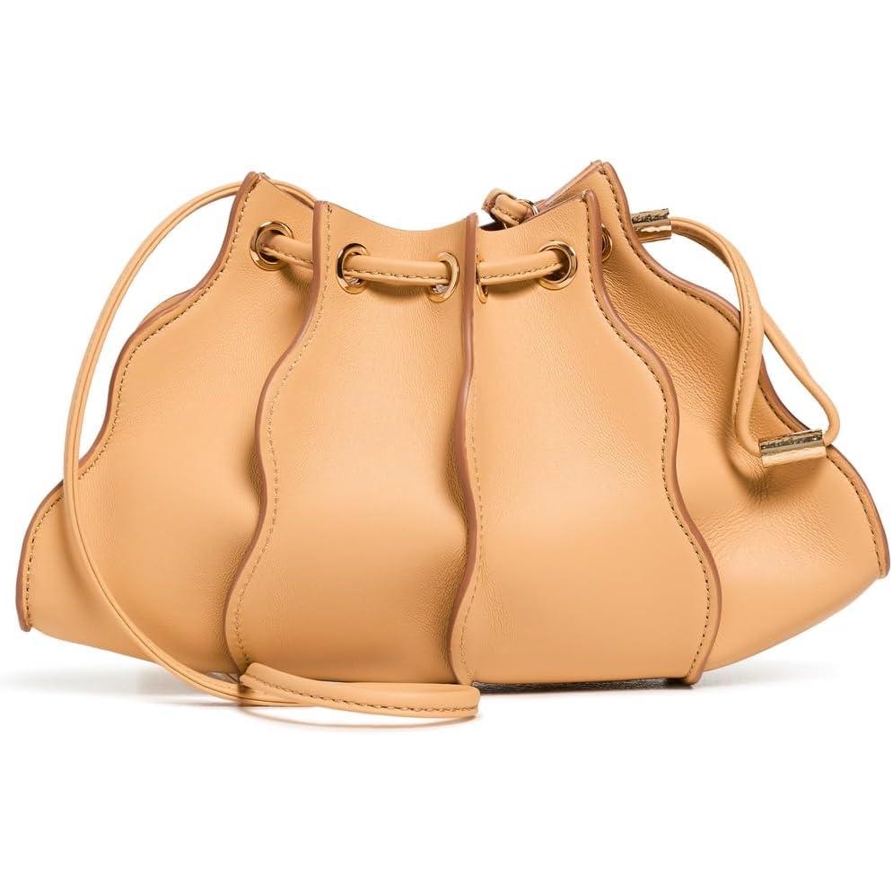 imageUlla Johnson Womens Adria Pleated Wave Mini CrossbodyLotus