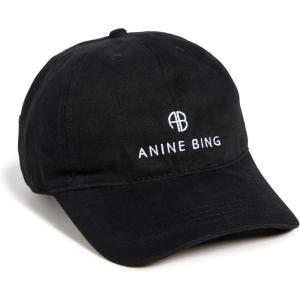 ANINE BING Women’s Jeremy Baseball Cap(Black)