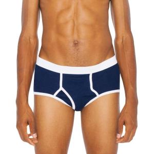 American Apparel Men’s Baby Rib Brief(Navy)