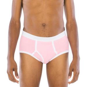 American Apparel Men’s Baby Rib Brief(Pink)
