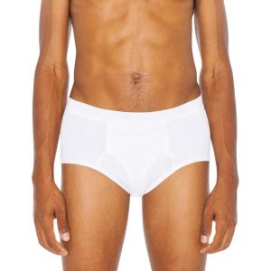 American Apparel Men’s Baby Rib Brief(White)