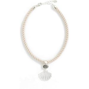 Chan Luu Women’s Sterling Silver Necklace(Clear Quartz)
