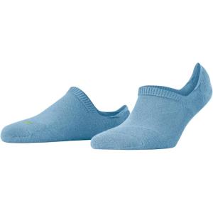 FALKE Women’s Cool Kick No Show Socks, Cooling, Low Cut, Non Slip Heel, 1 Pair(Blue (Azur 6788))