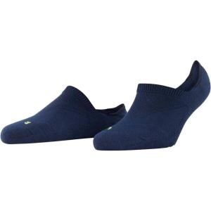 FALKE Women’s Cool Kick No Show Socks, Cooling, Low Cut, Non Slip Heel, 1 Pair(Blue (Marine 6120))