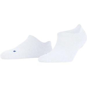 FALKE Women’s Cool Kick No Show Socks, Cooling, Low Cut, Non Slip Heel, 1 Pair(White White 2000)