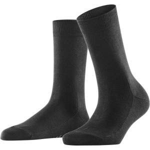 FALKE Women’s Cosy Wool Socks, Soft Warming Merino Cashmere, 1 Pair(Black (Black 3009))