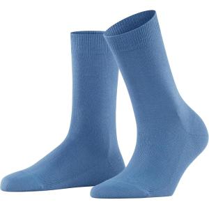 FALKE Women’s Cosy Wool Socks, Soft Warming Merino Cashmere, 1 Pair(Blue (Dusty Blue 6845))