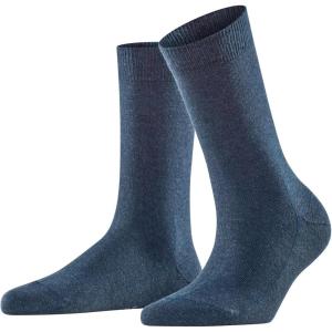 FALKE Women’s Cosy Wool Socks, Soft Warming Merino Cashmere, 1 Pair(Blue (Navyblue 6499))
