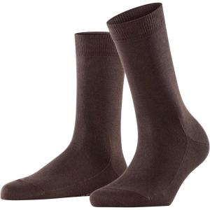 FALKE Women’s Cosy Wool Socks, Soft Warming Merino Cashmere, 1 Pair(Brown (Dark Brown 5239) – Sustainable)