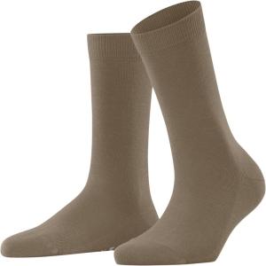 FALKE Women’s Cosy Wool Socks, Soft Warming Merino Cashmere, 1 Pair(Brown Shitake 5182)
