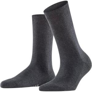 FALKE Women’s Cosy Wool Socks, Soft Warming Merino Cashmere, 1 Pair(Grey (Anthracite Melange 3089))