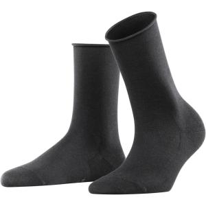 FALKE Women’s Shiny Sustainable Socks, 1 Pair(Black (Black 3009))