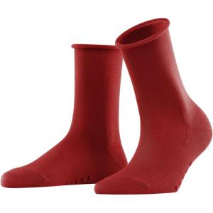 FALKE Women’s Shiny Sustainable Socks, 1 Pair(Red (Scarlet 8228))