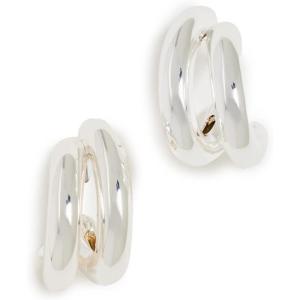 JENNY BIRD Women’s Florence Earrings, High Polish Silver, One Size