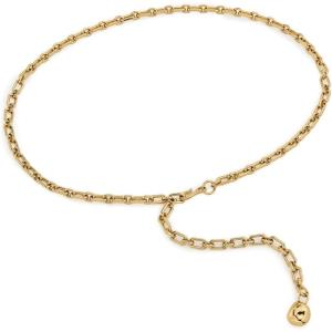 Madewell Women’s Loop Chain Belt(Coffee Gold)