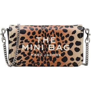 Marc Jacobs Womens The Leather Mini Bag(Black Multi)