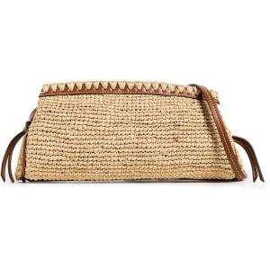 STAUD Women’s Maude Convertible Clutch(Natural/Tan)