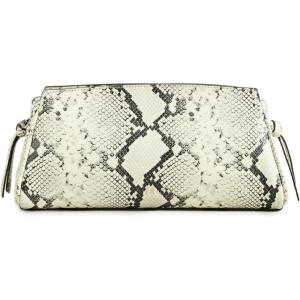 STAUD Women’s Maude Convertible Clutch(White Snake)