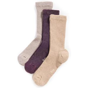 STEMS Women’s Cashmere Socks Gift Set(Mauve/Green/Nude)