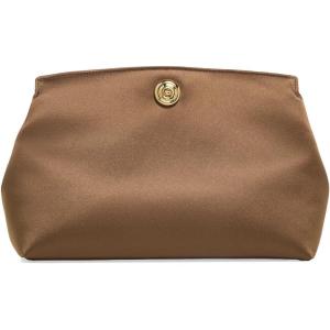 Women’s Pushlock Pouch(Brown)