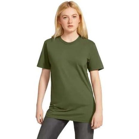 imageAmerican Apparel UnisexAdult Fine Jersey TShirt Style G2001 MultipackOlive 2pack