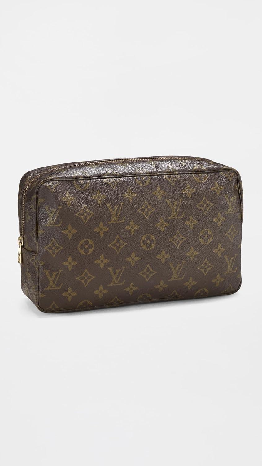 imageWHAT GOES AROUND COMES AROUND Womens PreLoved Louis Vuitton Monogram Truth Toiletry 28 Cosmetic Case Brown One SizeBrown