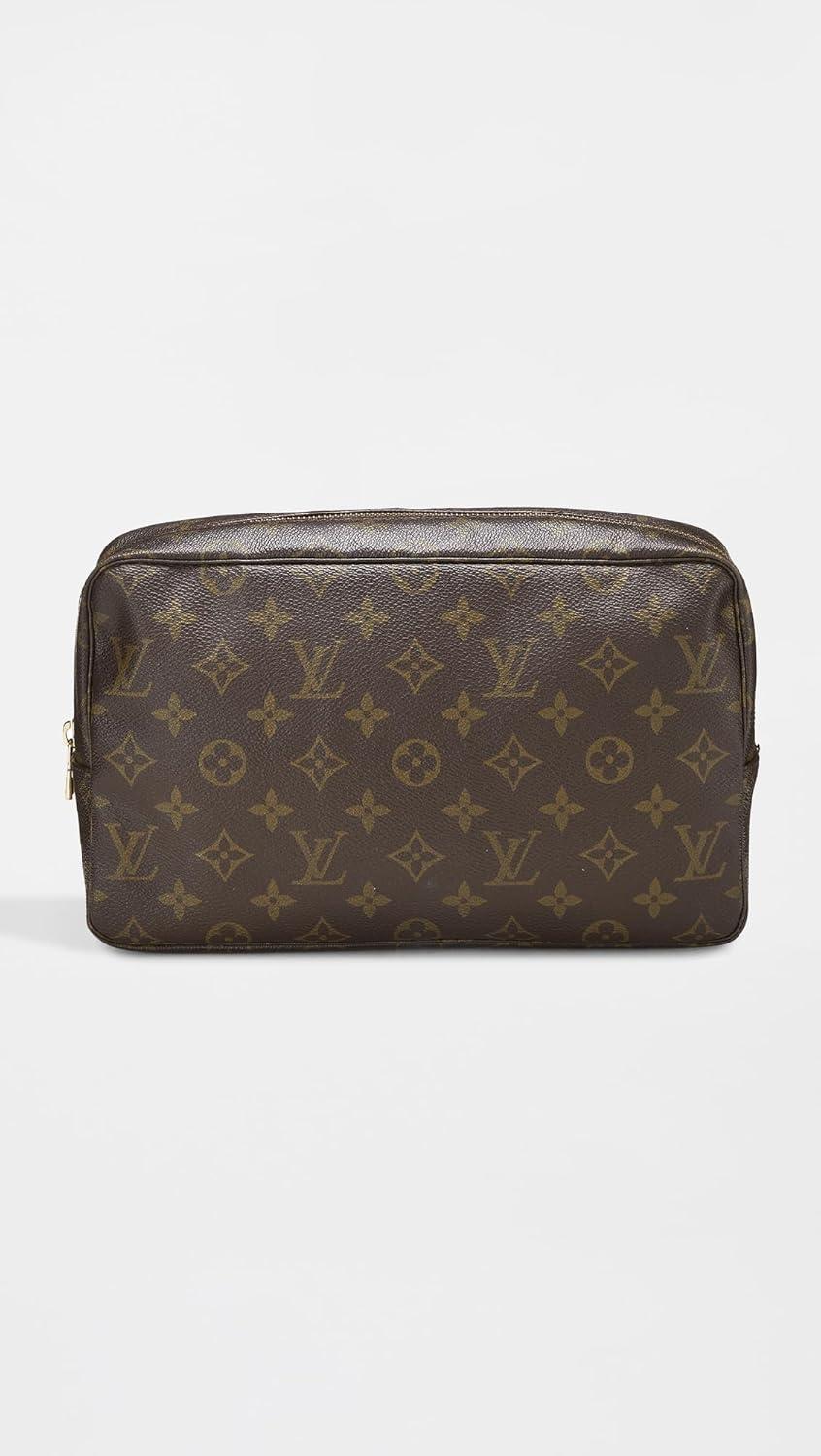 imageWHAT GOES AROUND COMES AROUND Womens PreLoved Louis Vuitton Monogram Truth Toiletry 28 Cosmetic Case Brown One SizeBrown