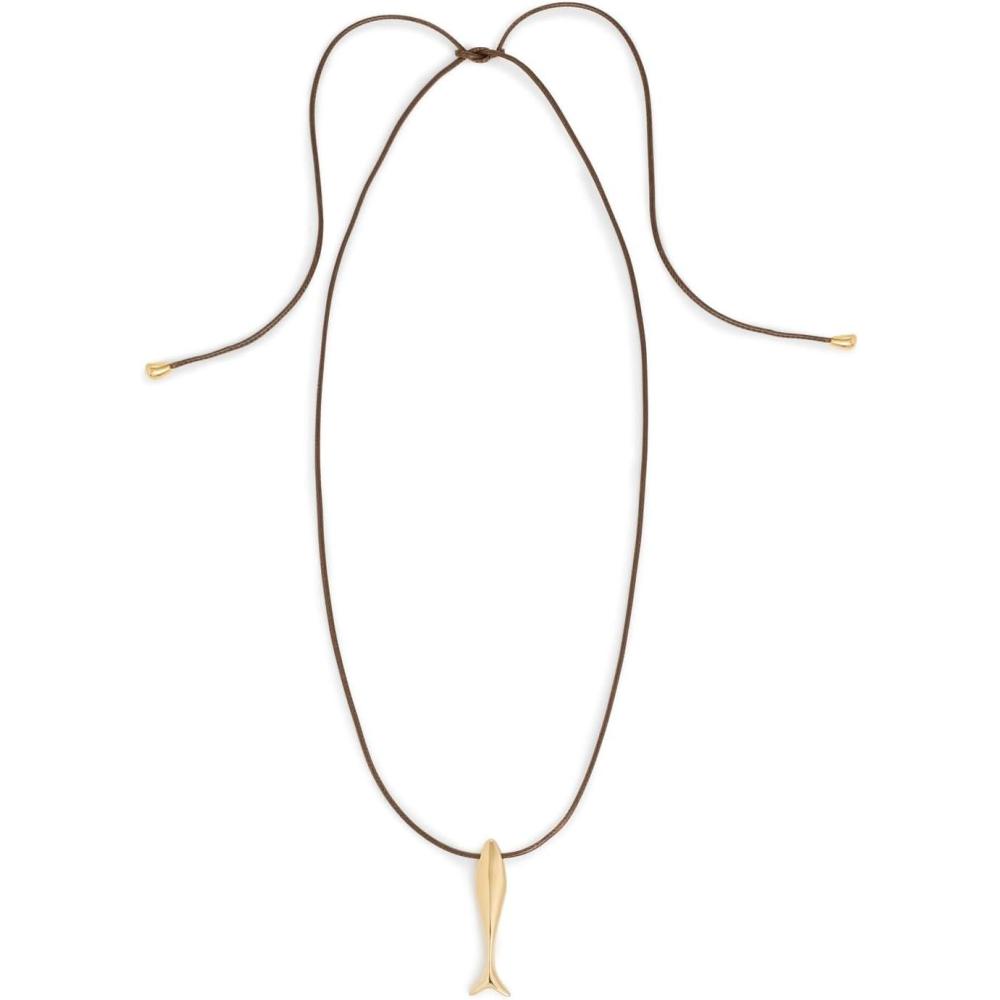imageEliou Womens Minnow NecklaceGold Plated