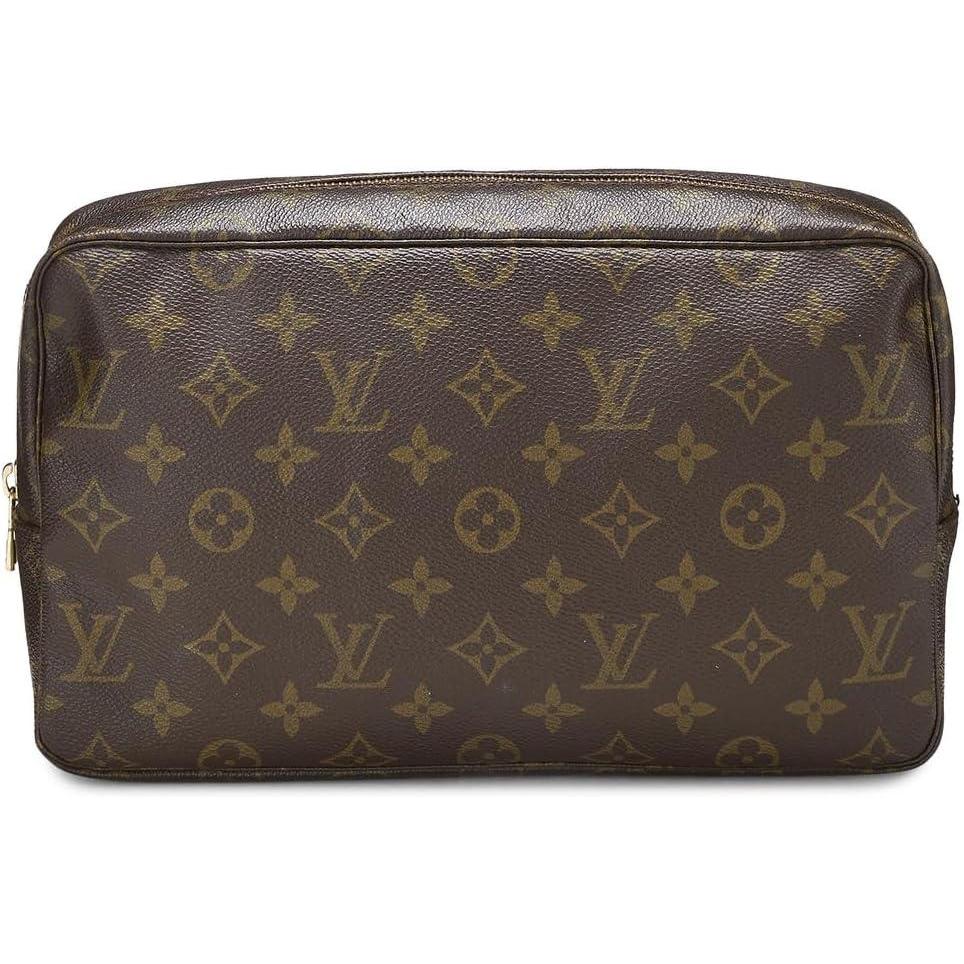 imageWHAT GOES AROUND COMES AROUND Womens PreLoved Louis Vuitton Monogram Truth Toiletry 28 Cosmetic Case Brown One SizeBrown