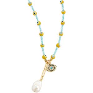 Elizabeth Cole Women’s Bonnie Necklace(Blue)