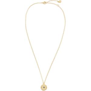 Gorjana Women’s Birthstone Coin Necklace(September)