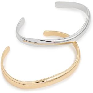 SHASHI Women’s Ross Cuff Bracelets(Gold/Silver)