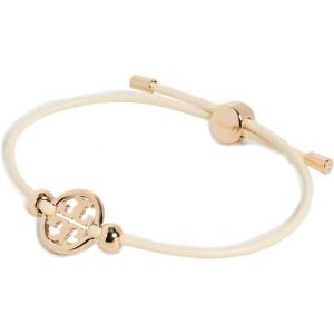 Tory Burch Women’s Icon Slider Bracelet(Tory Gold/Ivory)