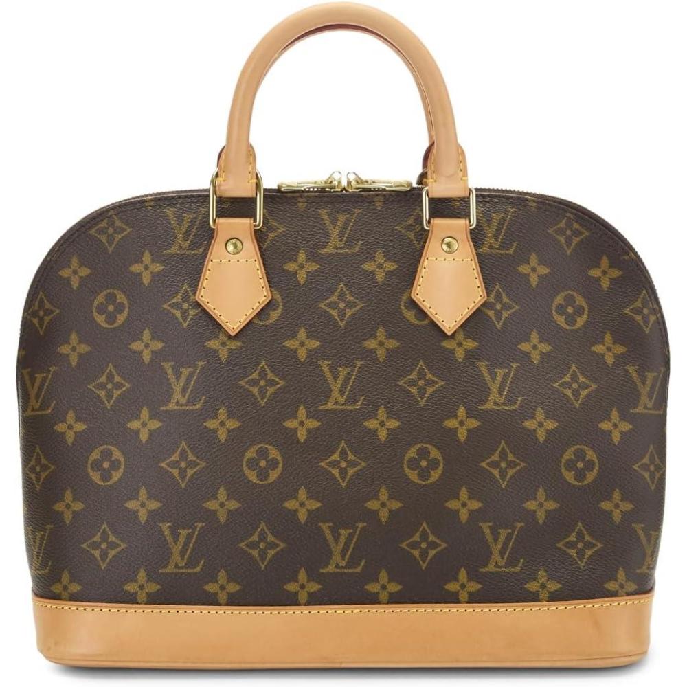 imageWhat Goes Around Comes Around Womens PreLoved Louis Vuitton Monogram Alma PM SatchelBrown