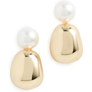 Lele Sadoughi Women’s Pebble Stud Earrings(Gold)