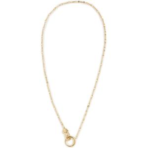 Madewell Women’s Bar Link Watch Chain Necklace(Antique Gold)