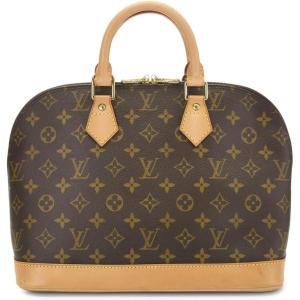 What Goes Around Comes Around Women’s Pre-Loved Louis Vuitton Monogram Alma PM Satchel(Brown)