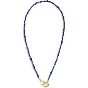 gorjana Women’s Power Gemstone Beaded Necklace(Lapis/Gold)