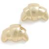 imageStud Earrings in Croissant Design by Clare V