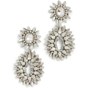 Deepa Gurnani Women’s Deepa by Deepa Gurnani Pia Earrings(Silver)