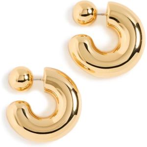 JENNY BIRD Women’s Tome Large Hoops(High Polish Gold)