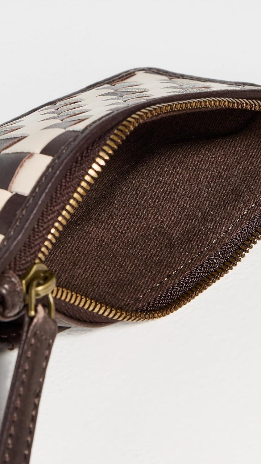 imageBembien Womens Odin Card CaseBrownCream Check