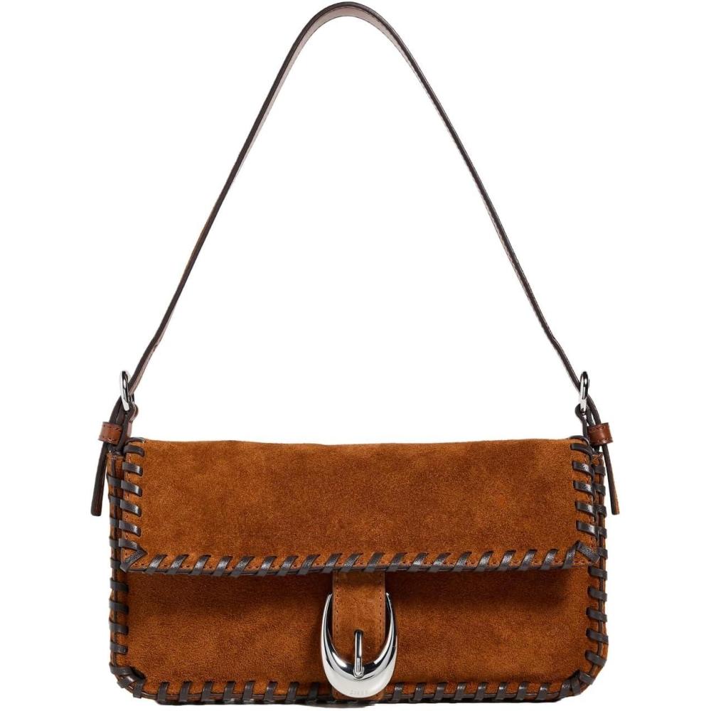 imageSTAUD Womens Harlow Shoulder BagTabacEspresso