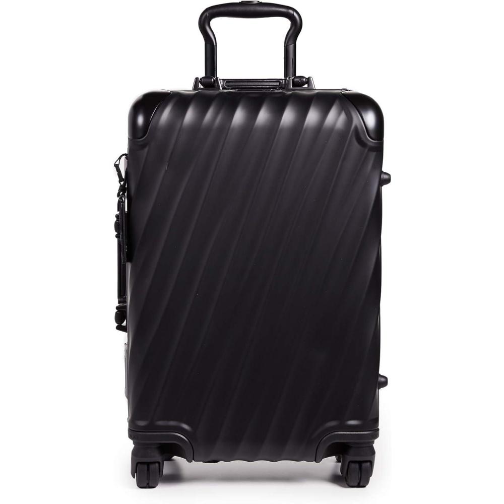 imageTUMI Mens 19 Degree Aluminum International Carry On Suitcase Matte Black One SizeMatte Black