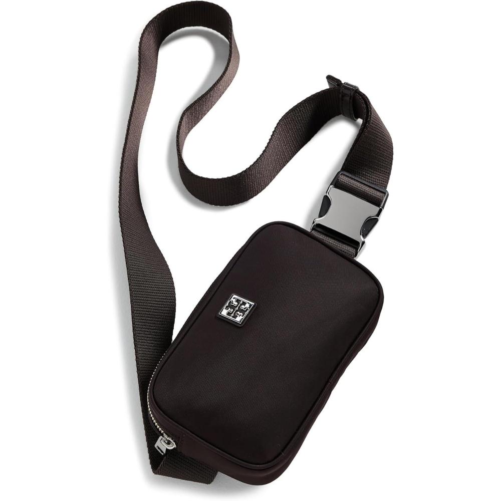 imageTory Burch Womens Virginia Belt Bag Black One SizeJohn Coco