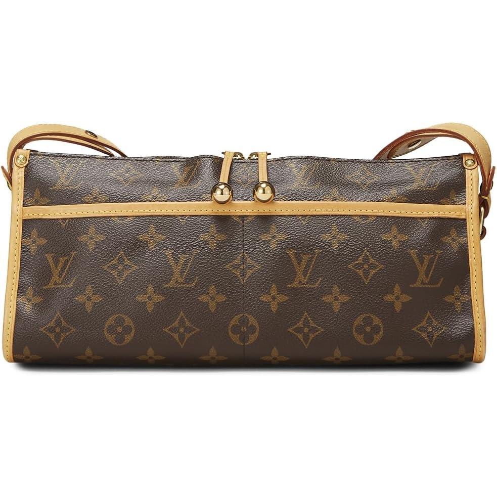 imageWhat Goes Around Comes Around Womens PreLoved Louis Vuitton Monogram Popincourt Long Shoulder BagBrown